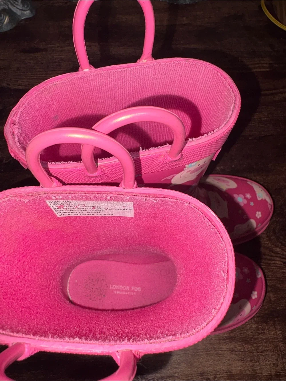 London Fog bright pink